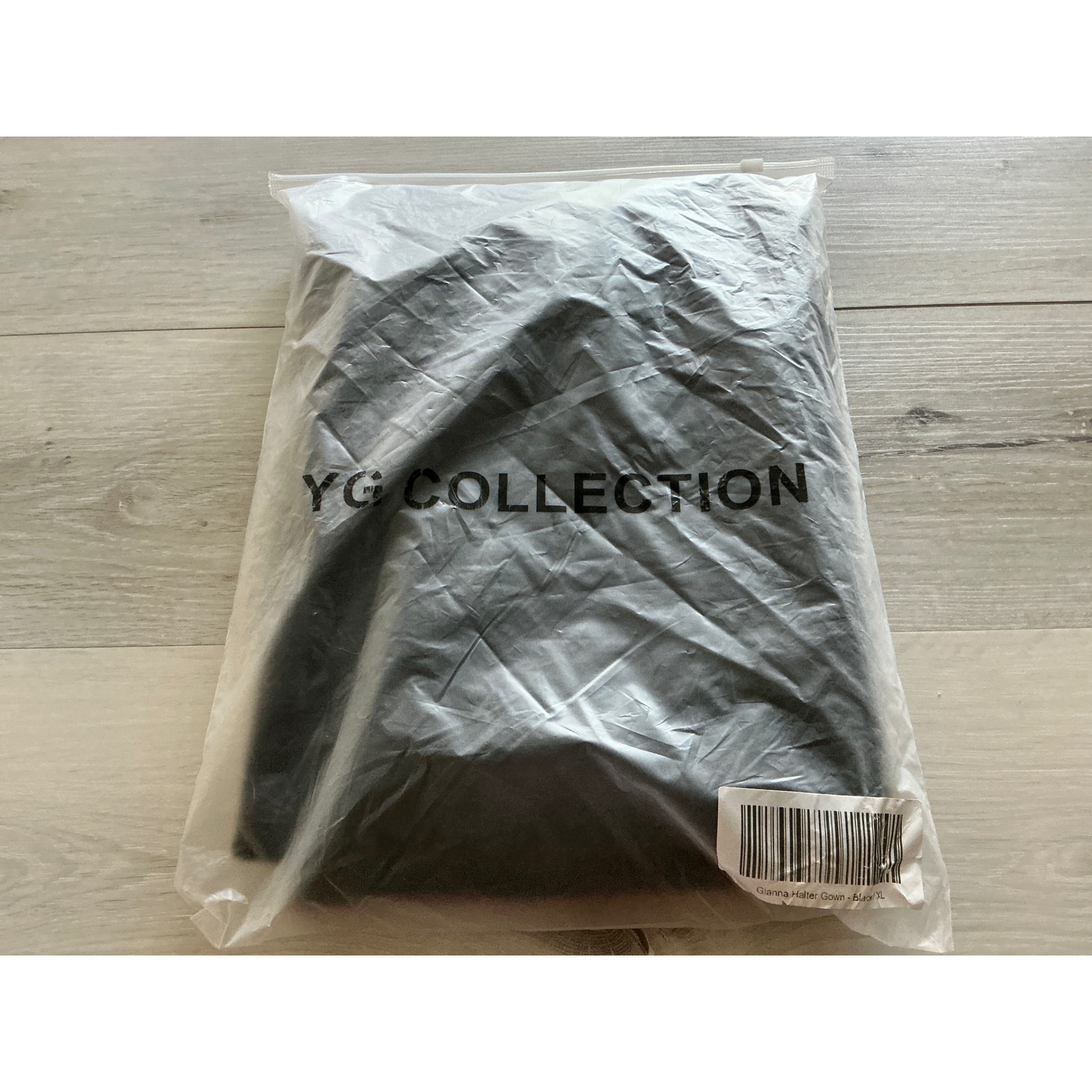 Yg Collection Gianna Halter Gown Black Xl New With Tags — image 4 of 7